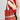 RAVELLO RED SATIN PLEATED TOTE BAG