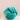 teal knot pillow by SUF