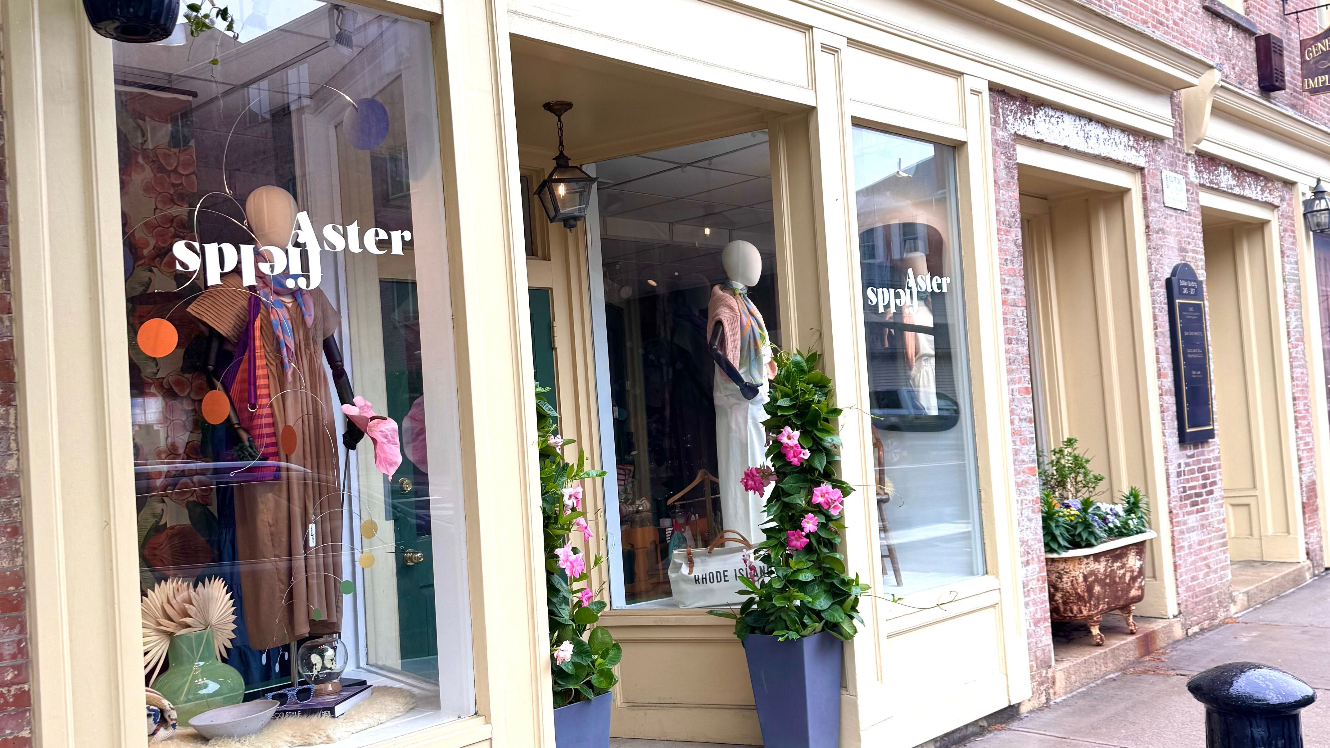 Asterfields art and home boutique located in Providence, RI