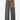 Color block denim pants