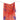red silk scarf with fern print, accents of blue and green