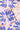 periwinkle water lily print cotton scarf