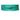 Green belt with a knot on a white background