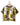 Geometric patterned sweater on a wooden hanger against a white background