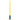 A blue and yellow candle holder on a white background. 