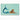 Rectangular plate with a leopard and mermaid tail design on a light blue background