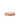 A peach colored leather belt on a white background 