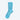Blue sock on a white background