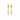 2pc Simple Drop - Yellow & Pale Yellow