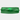 A green leather belt on a white background. 