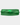 A green leather belt on a white background. 