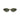 Brown sunglasses frames with green lenses on a white background. 
