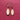 Antler Flat Slice Earrings