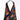 A multi color shoulder bag on a white background. 