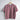 Pink knitted sweater on a hanger against a gray background