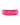A fuscia leather belt on a white surface. 