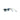 A pair of transparent blue sunglasses on a white background. 