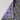 Green and purple checkered fabric on a gray background