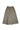 A cream and black striped skirt on a white background