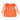 orange top with embroidered white flowers 